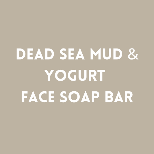 Dead Sea Mud & Yogurt Face Soap Bar