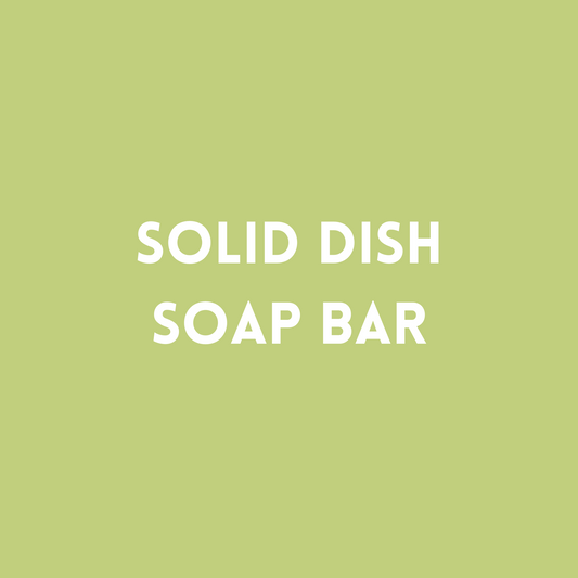 Solid Dish Soap Bar