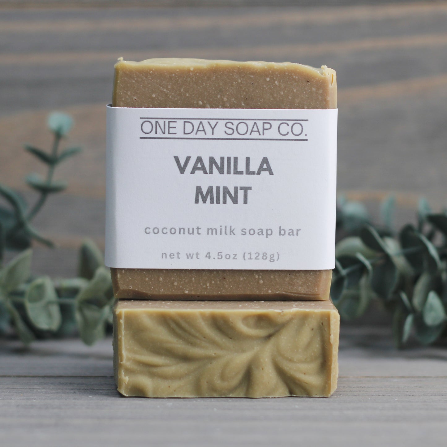 Vanilla Mint Coconut Milk Soap Bar