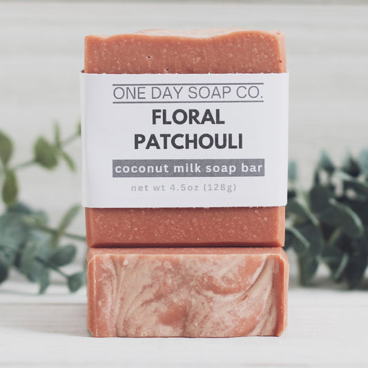 Floral Patchouli Coconut Milk Soap Bar