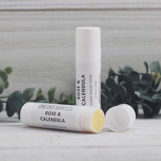 Rose & Calendula Solid Lotion Stick