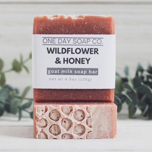 Wildflower & Honey Goat Milk Soap Bar